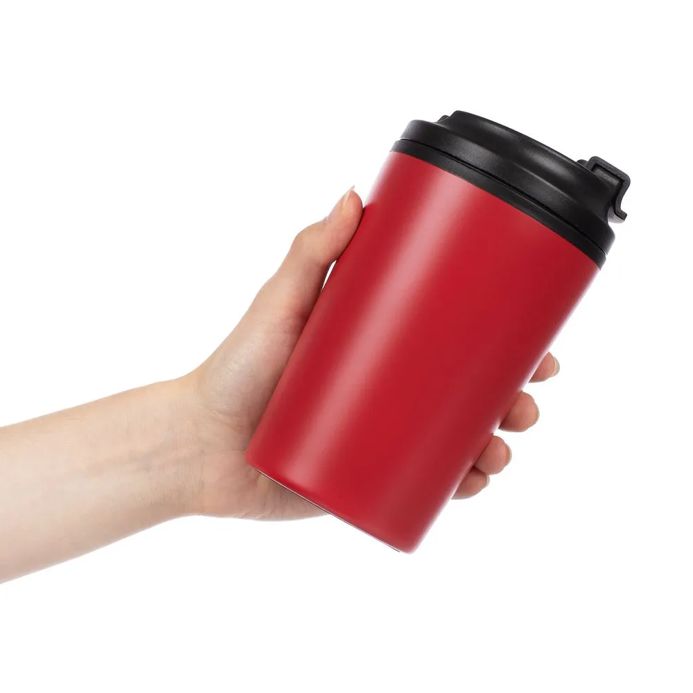 Термостакан Kuppi, красный заказать онлайн с вашим дизайном на заказ в Москве и области