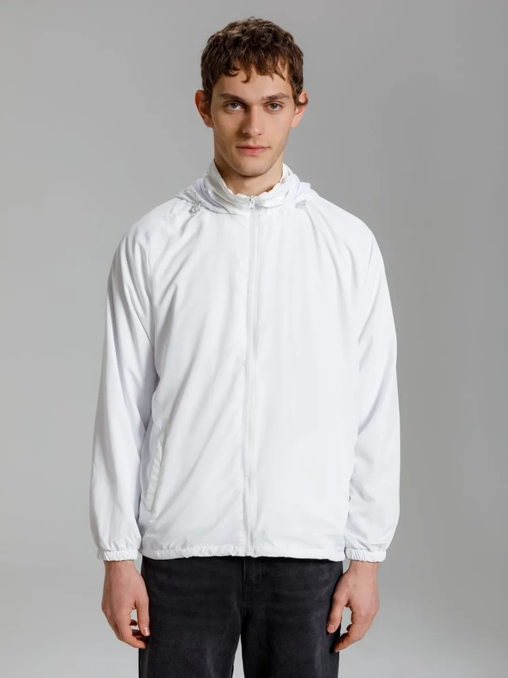Куртка Kivach City, белая, размер M заказать онлайн с вашим дизайном на заказ в Москве и области