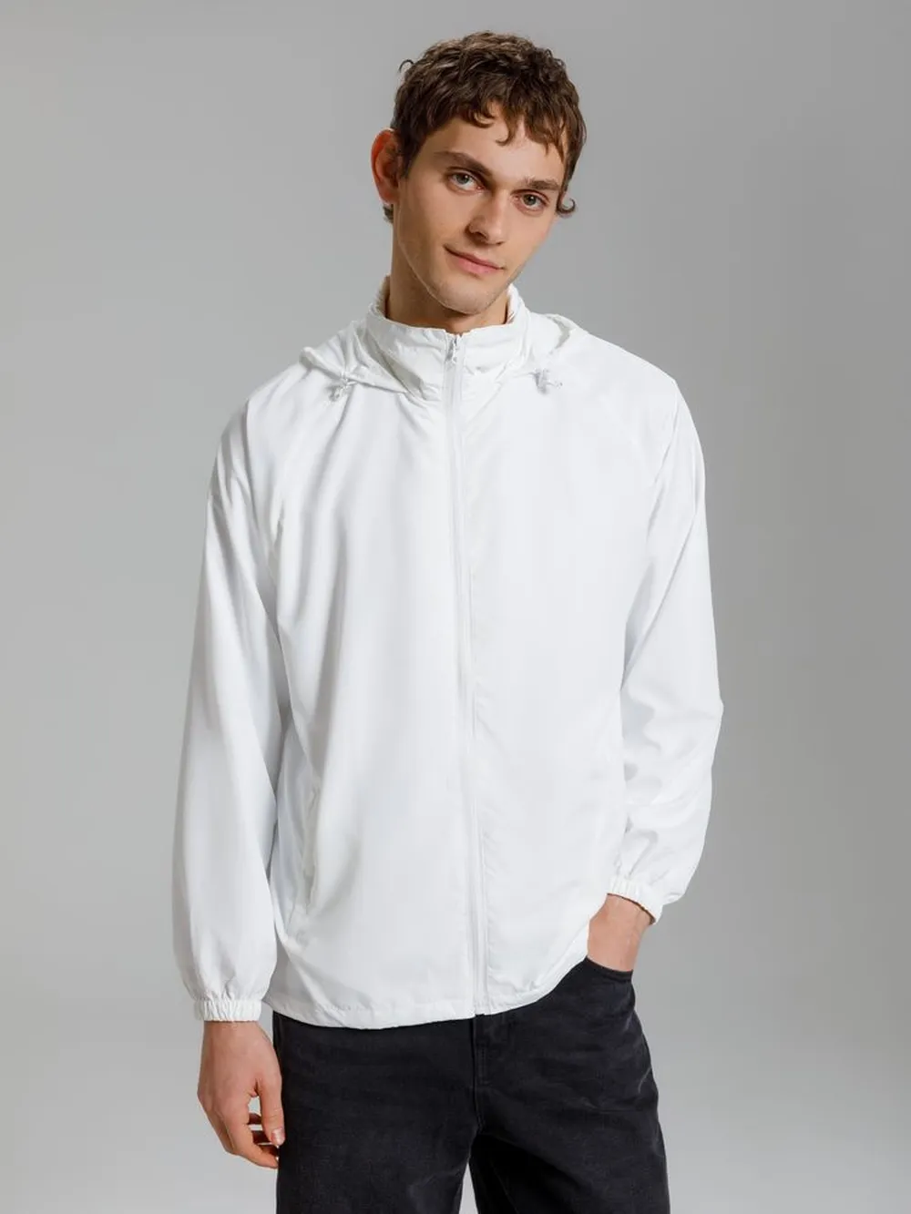 Куртка Kivach Air, белая, размер L заказать онлайн с вашим дизайном на заказ в Москве и области