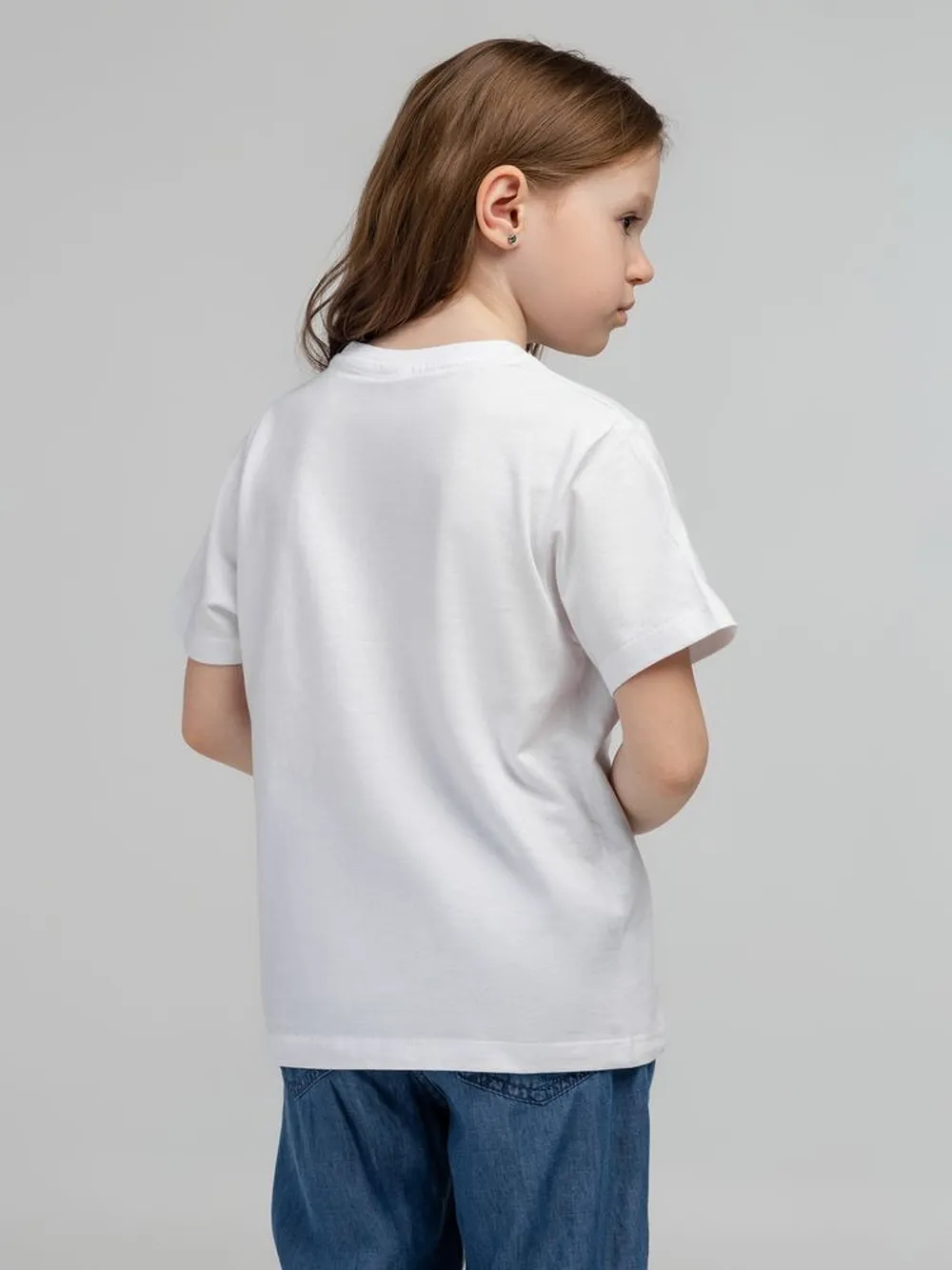 Футболка детская Regent Kids 150 белая, на рост 130-140 см (10 лет) заказать онлайн с вашим дизайном на заказ в Москве и области