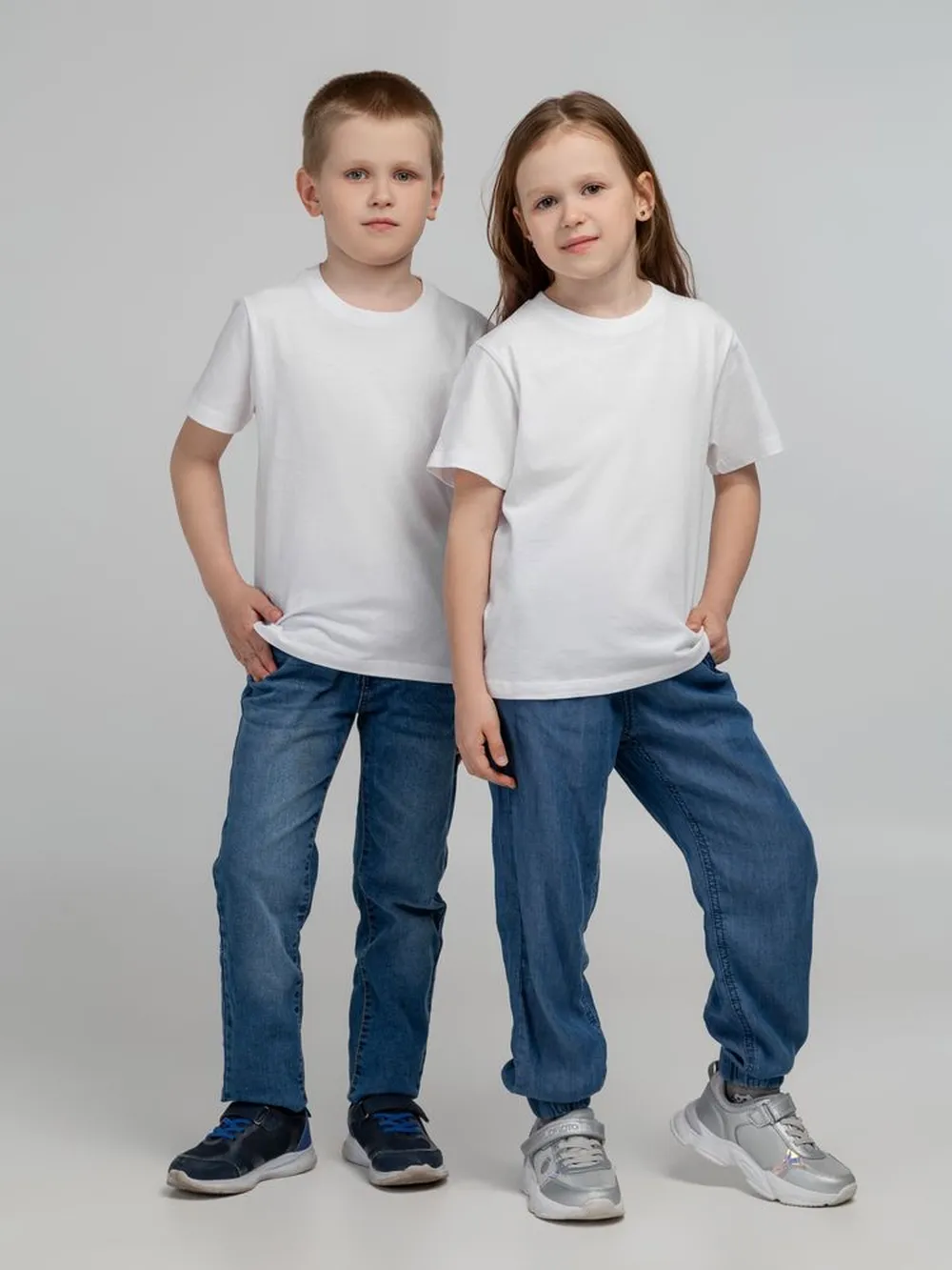 Футболка детская Regent Kids 150 белая, на рост 130-140 см (10 лет) заказать онлайн с вашим дизайном на заказ в Москве и области