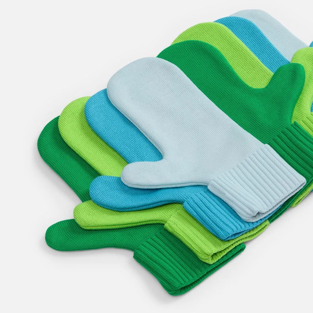 Варежки Yong, зеленые заказать онлайн с вашим дизайном на заказ в Москве и области