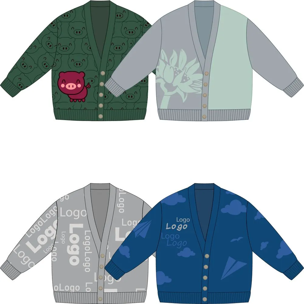 Кардиган Cozy Knit Grand на заказ, акрил, размер S/M заказать онлайн с вашим дизайном на заказ в Москве и области