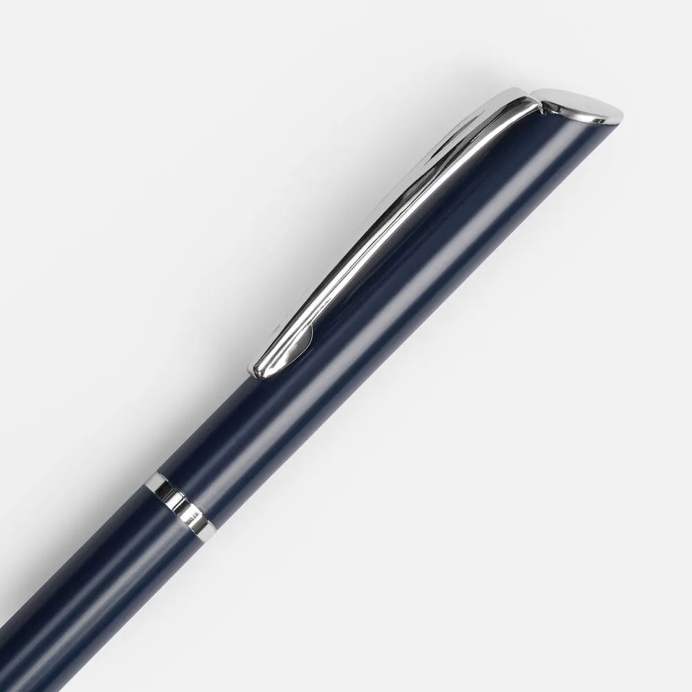 Ручка шариковая Ringa, темно-синяя заказать онлайн с вашим дизайном на заказ в Москве и области