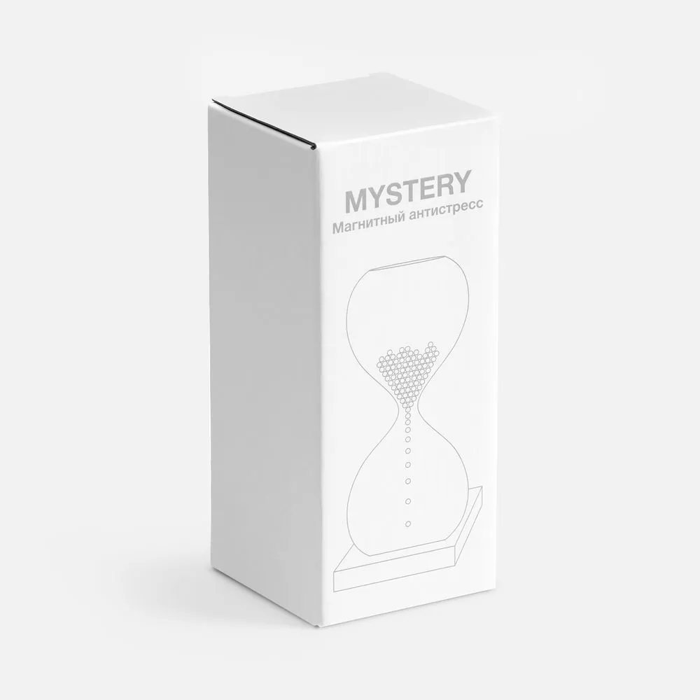 Магнитный антистресс Mystery, белый заказать онлайн с вашим дизайном на заказ в Москве и области
