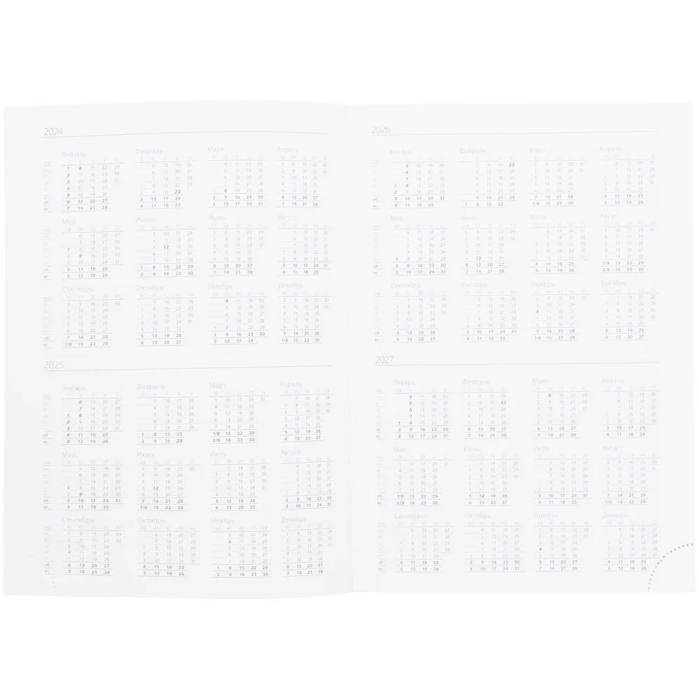 Ежедневник Vivian, недатированный, зеленый заказать онлайн с вашим дизайном на заказ в Москве и области