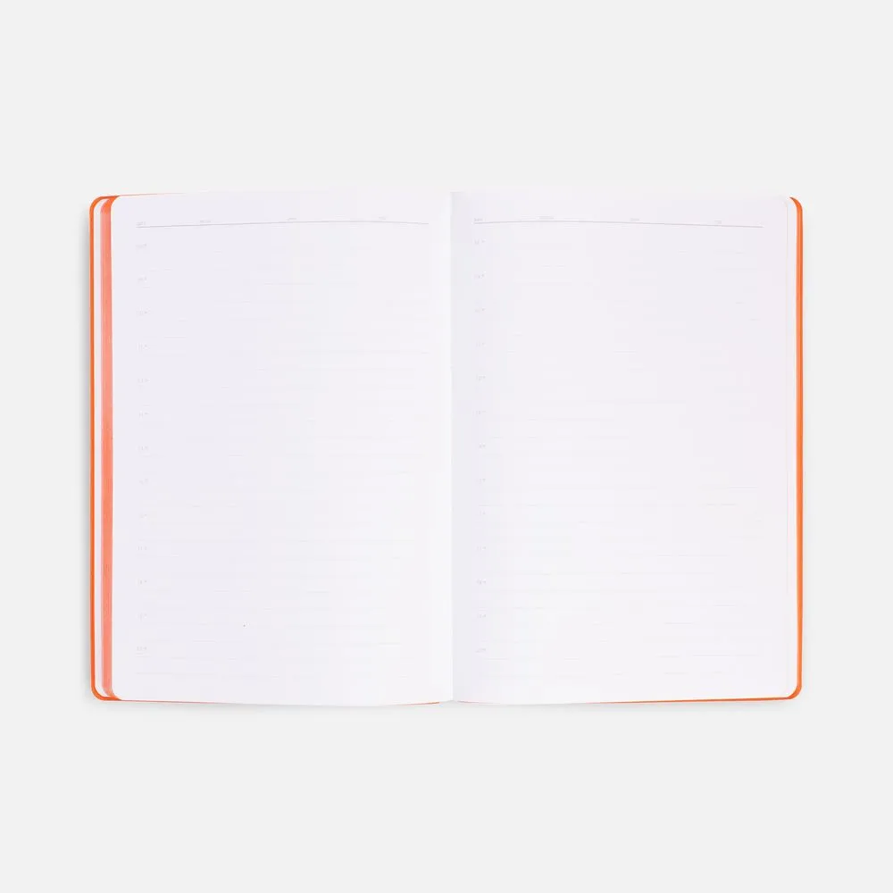 Ежедневник Flexpen Shall, недатированный, оранжевый заказать онлайн с вашим дизайном на заказ в Москве и области