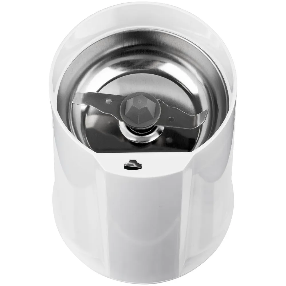 Электрическая кофемолка Capriccio, белая заказать онлайн с вашим дизайном на заказ в Москве и области