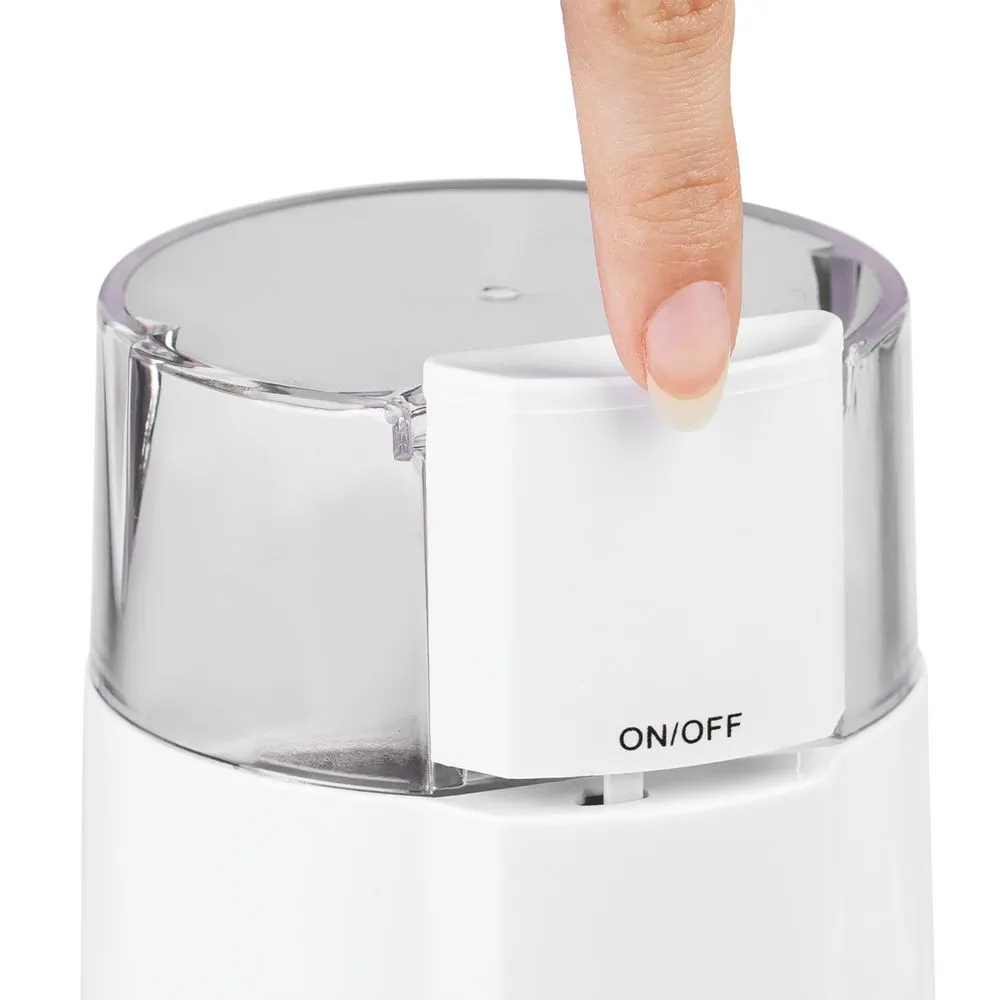 Электрическая кофемолка Capriccio, белая заказать онлайн с вашим дизайном на заказ в Москве и области