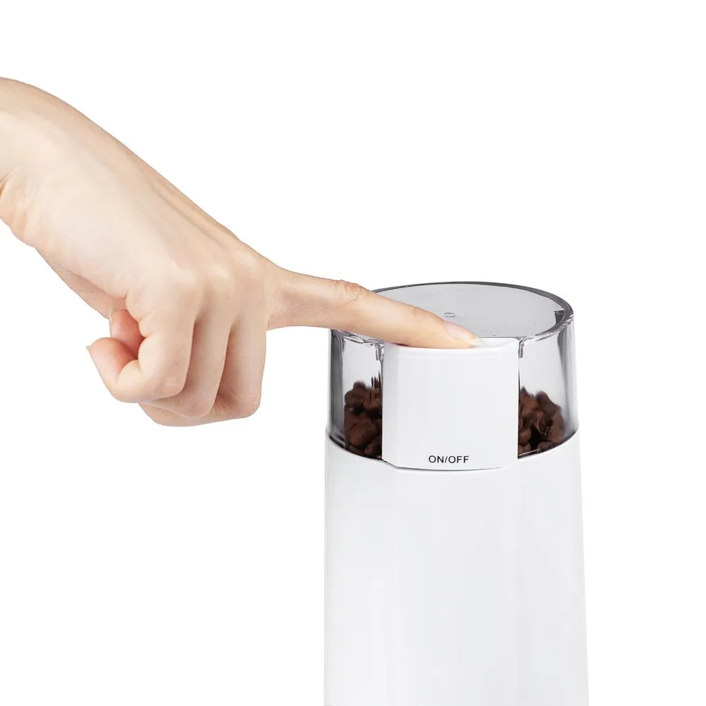 Электрическая кофемолка Capriccio, белая заказать онлайн с вашим дизайном на заказ в Москве и области