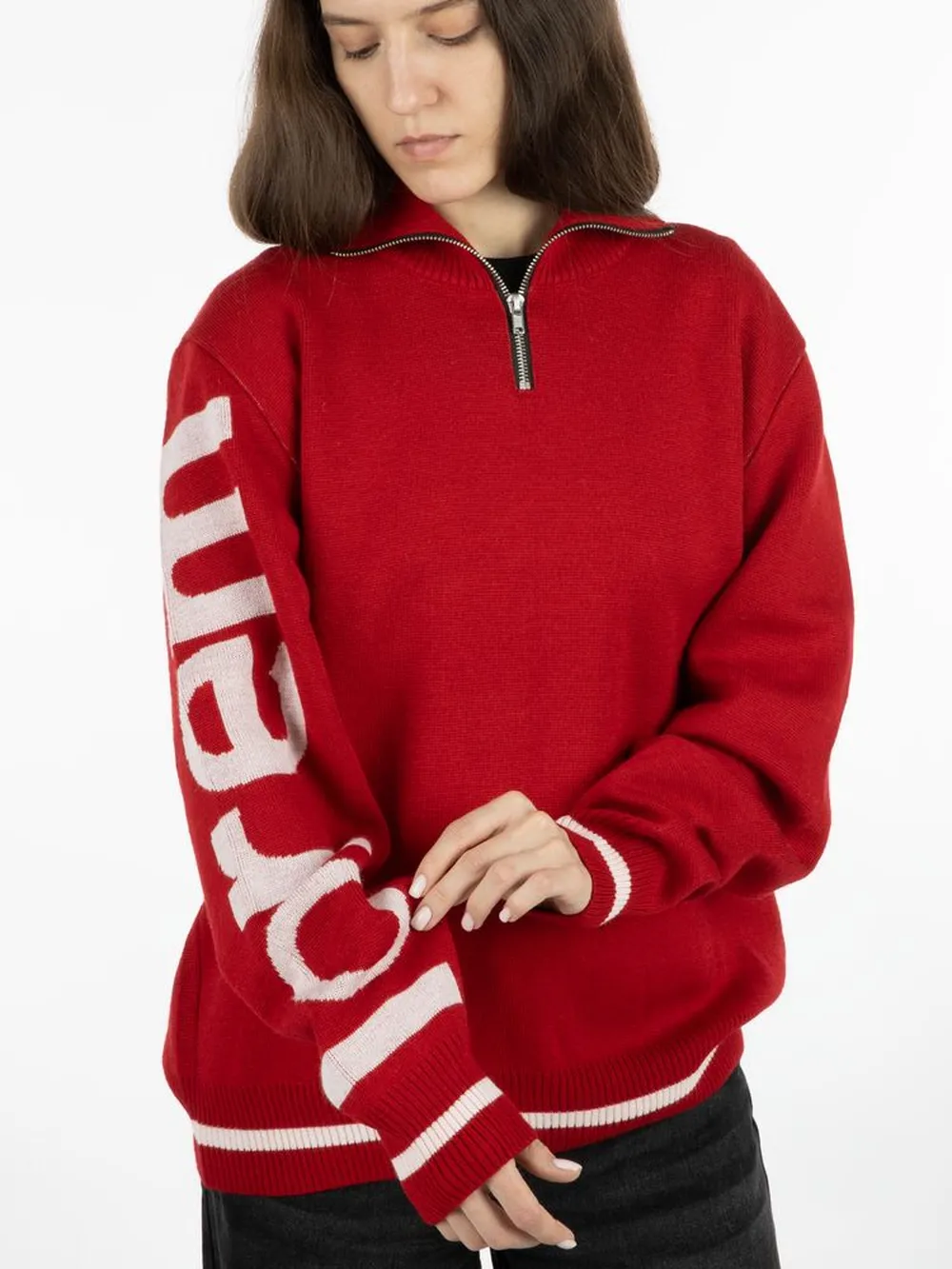 Олимпийка Sport Style на заказ, полушерсть заказать онлайн с вашим дизайном на заказ в Москве и области