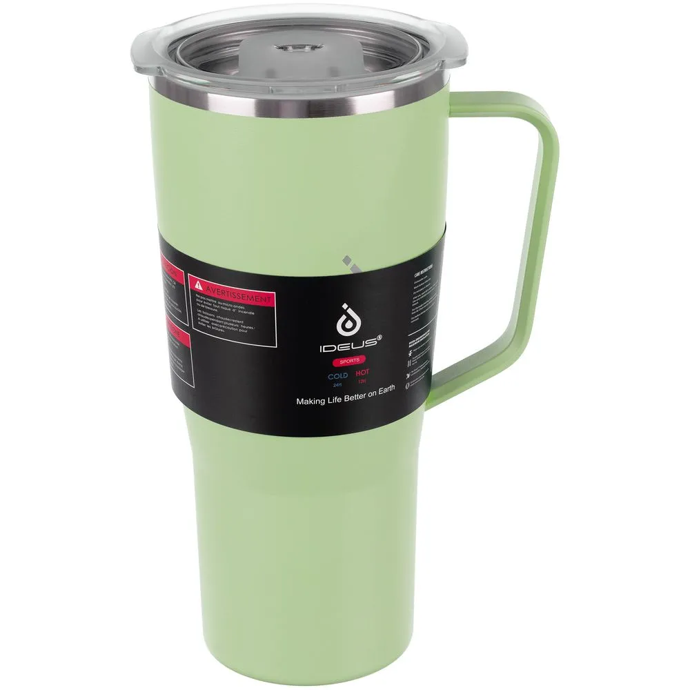 Термостакан Kasumigaoka, зеленый заказать онлайн с вашим дизайном на заказ в Москве и области