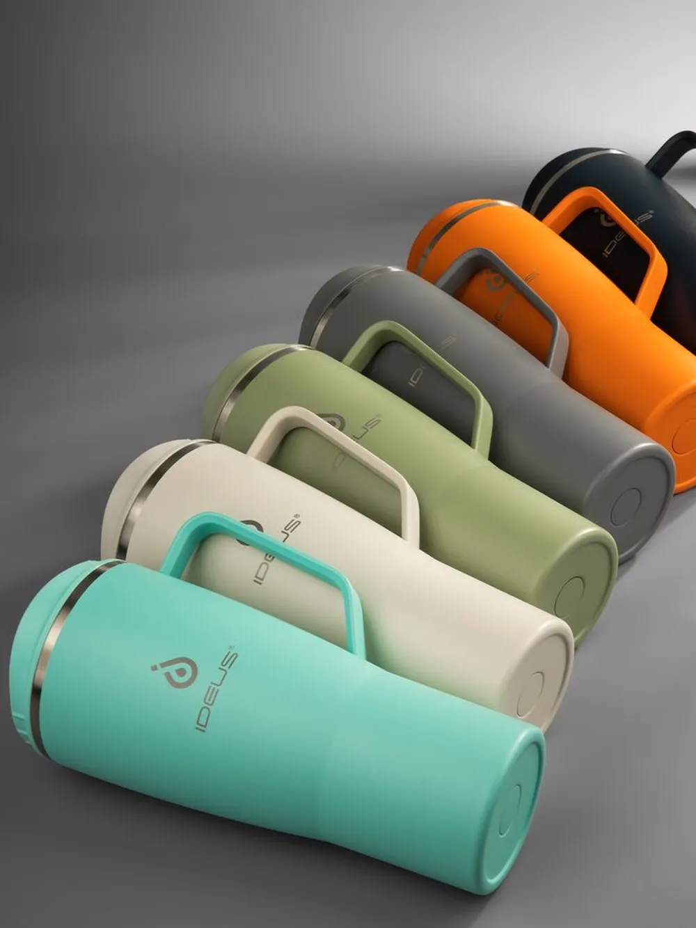 Термостакан Kasumigaoka, зеленый заказать онлайн с вашим дизайном на заказ в Москве и области