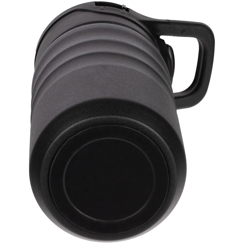 Термобутылка Fujisan 2.0 без логотипа, черная заказать онлайн с вашим дизайном на заказ в Москве и области