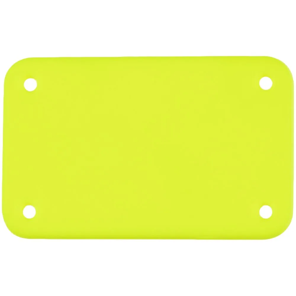 Лейбл из ПВХ Kreta, S, желтый неон заказать онлайн с вашим дизайном на заказ в Москве и области