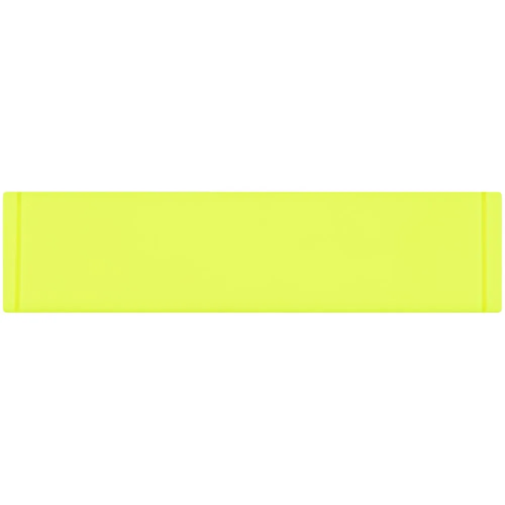 Лейбл из ПВХ Tarea, желтый неон заказать онлайн с вашим дизайном на заказ в Москве и области