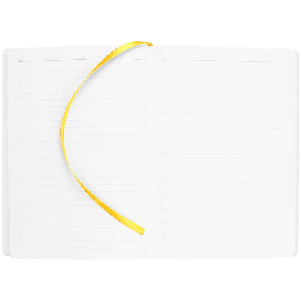 Ежедневник Vale, недатированный, желтый заказать онлайн с вашим дизайном на заказ в Москве и области