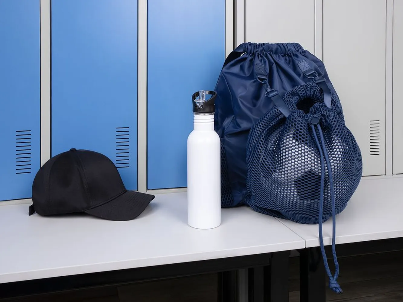 Спортивный рюкзак Verkko, темно-синий заказать онлайн с вашим дизайном на заказ в Москве и области