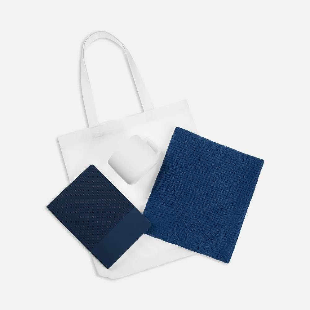 Набор Warm Vale, синий заказать онлайн с вашим дизайном на заказ в Москве и области