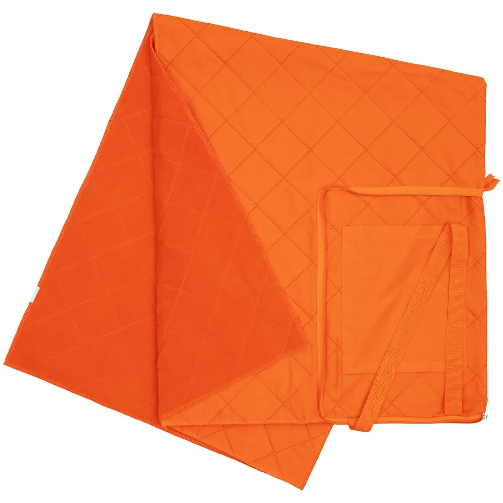 Плед для пикника Soft & Dry 2, оранжевый заказать онлайн с вашим дизайном на заказ в Москве и области