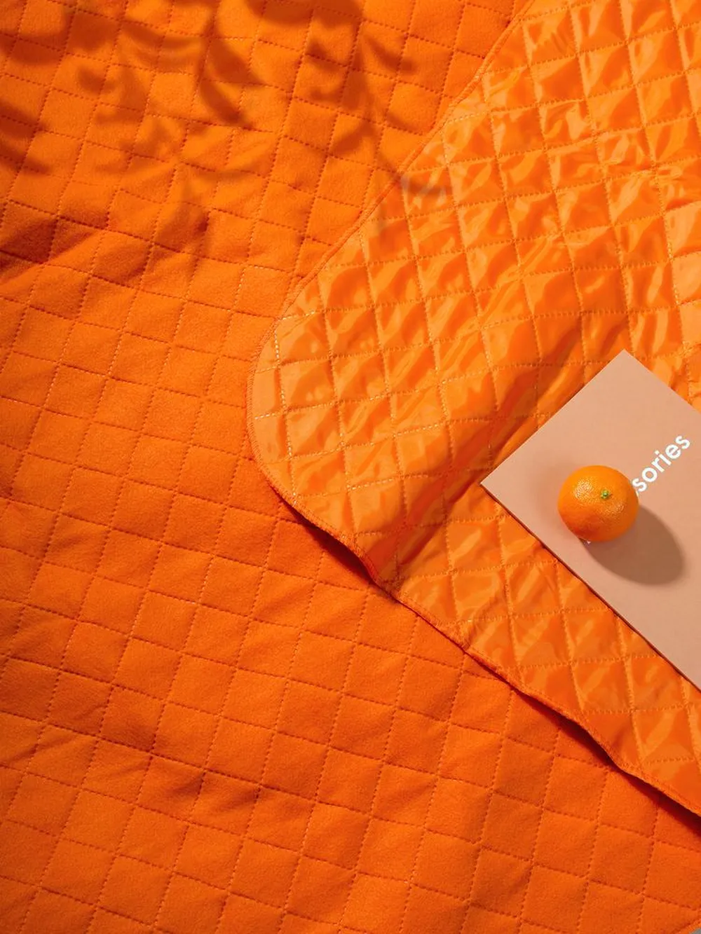 Плед для пикника Soft & Dry 2, оранжевый заказать онлайн с вашим дизайном на заказ в Москве и области