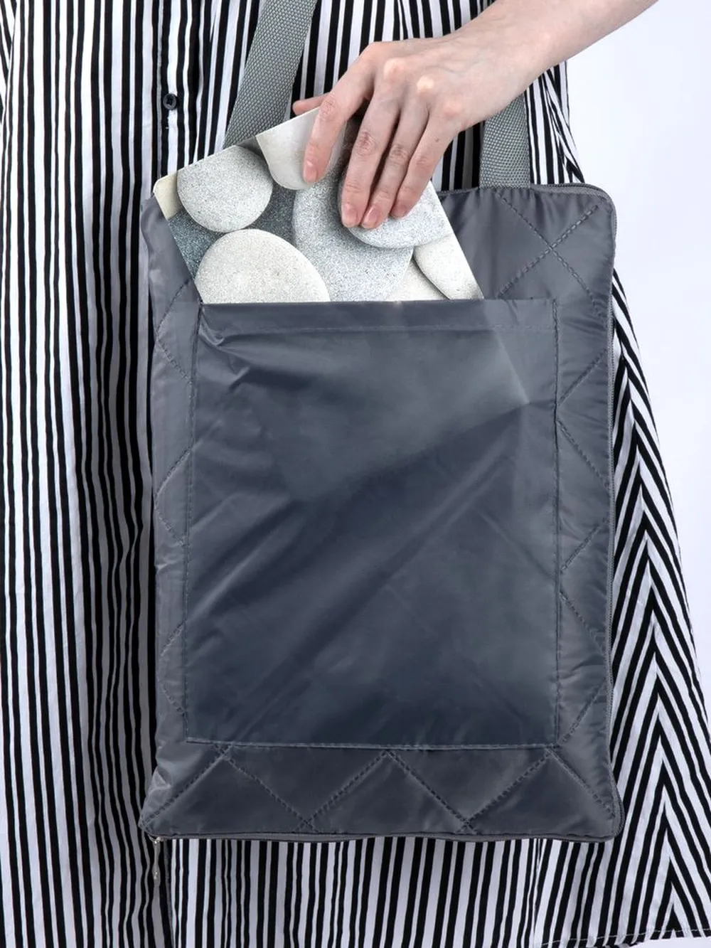 Плед для пикника Soft & Dry 2, серый заказать онлайн с вашим дизайном на заказ в Москве и области