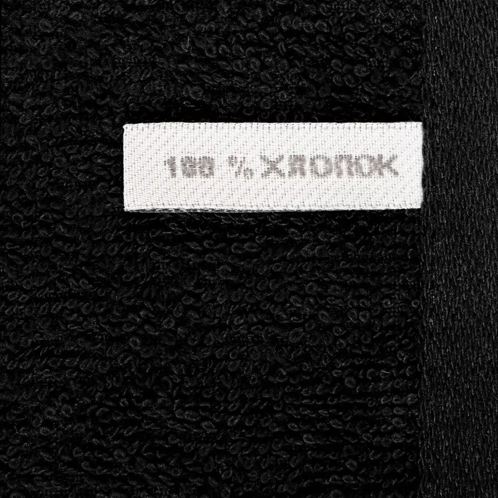 Полотенце Soft Me Light XL, черное заказать онлайн с вашим дизайном на заказ в Москве и области