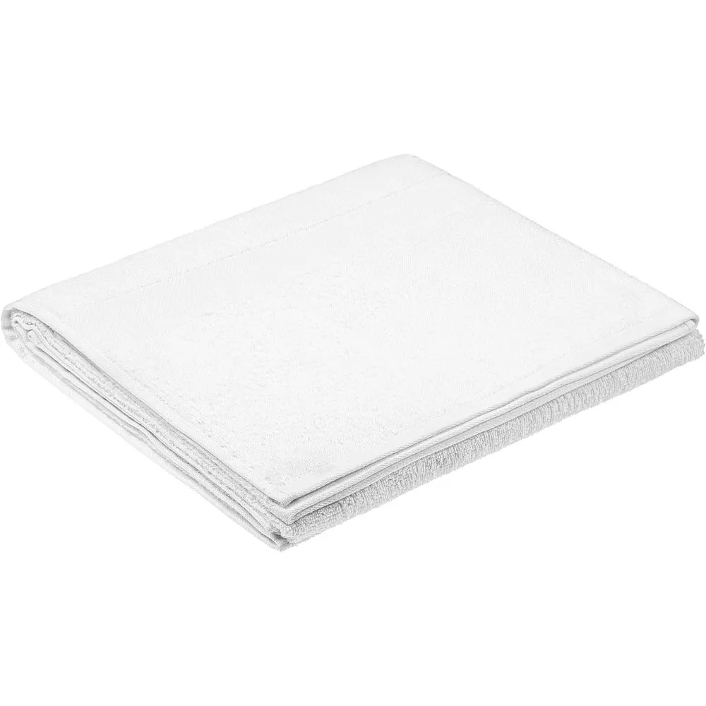 Полотенце Soft Me Light XL, белое заказать онлайн с вашим дизайном на заказ в Москве и области