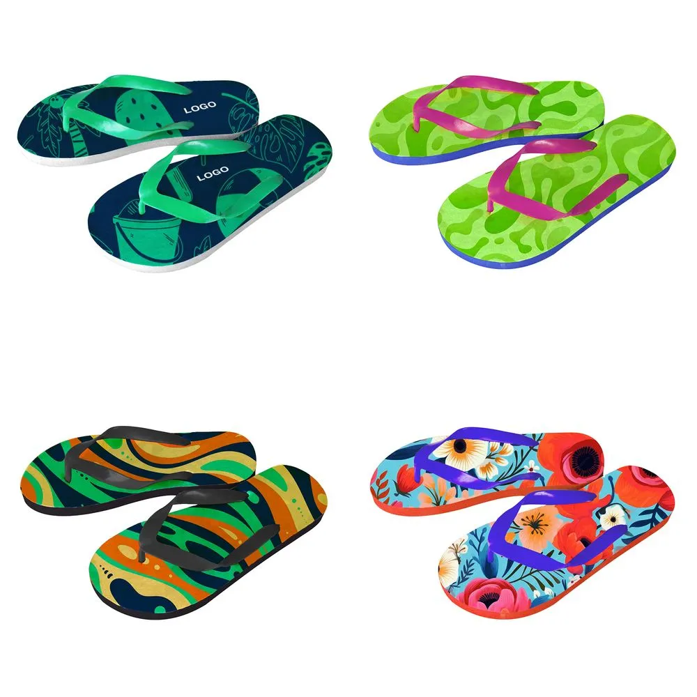 Пляжные тапки Flip-flop на заказ, доставка авиа заказать онлайн с вашим дизайном на заказ в Москве и области