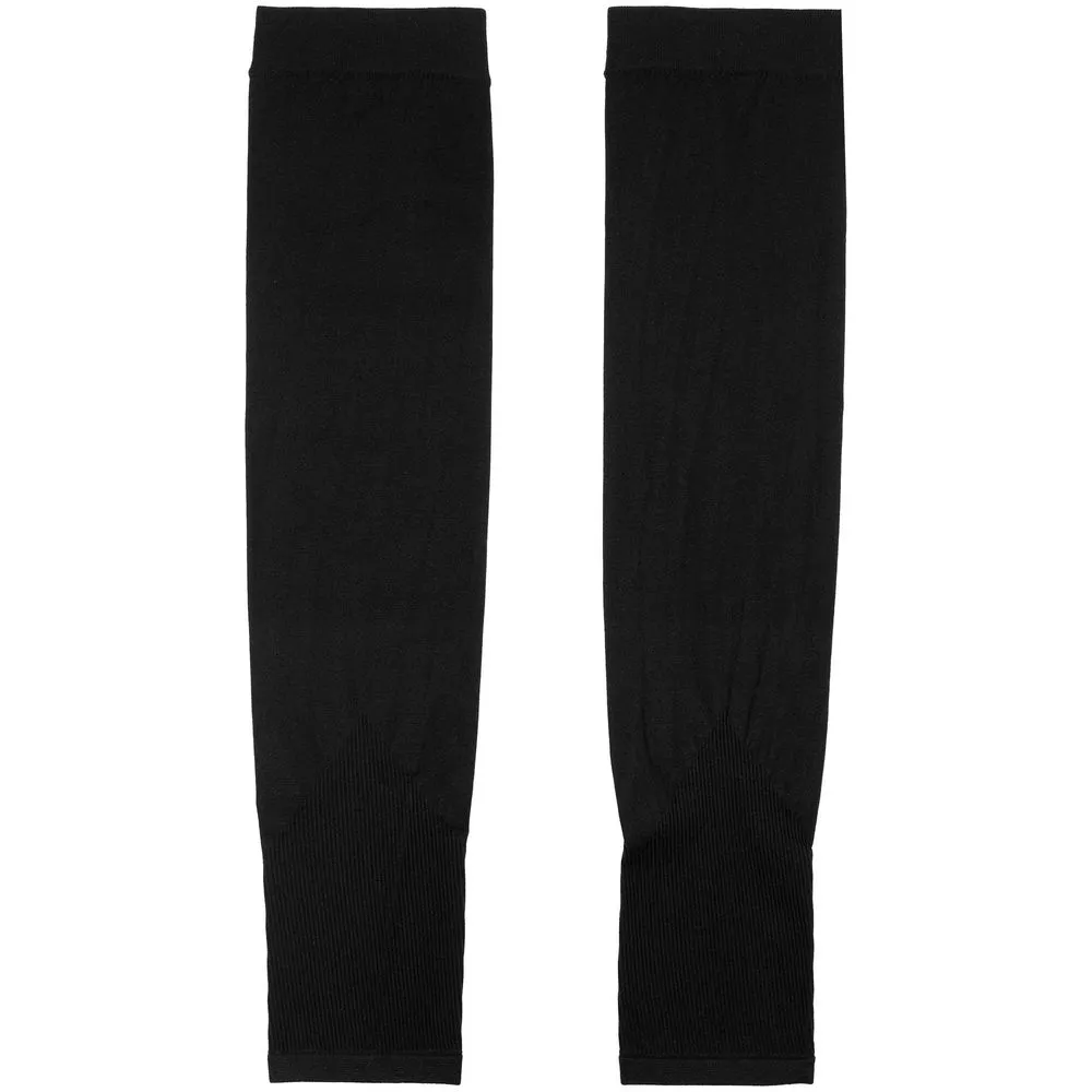 Рукава спортивные Flexor, черные заказать онлайн с вашим дизайном на заказ в Москве и области