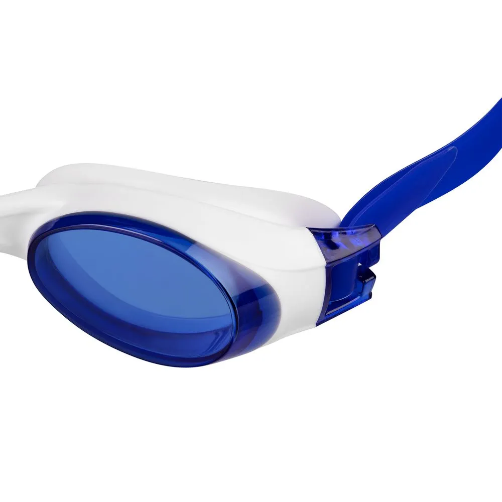 Очки для плавания Swimatic, синие с белым заказать онлайн с вашим дизайном на заказ в Москве и области
