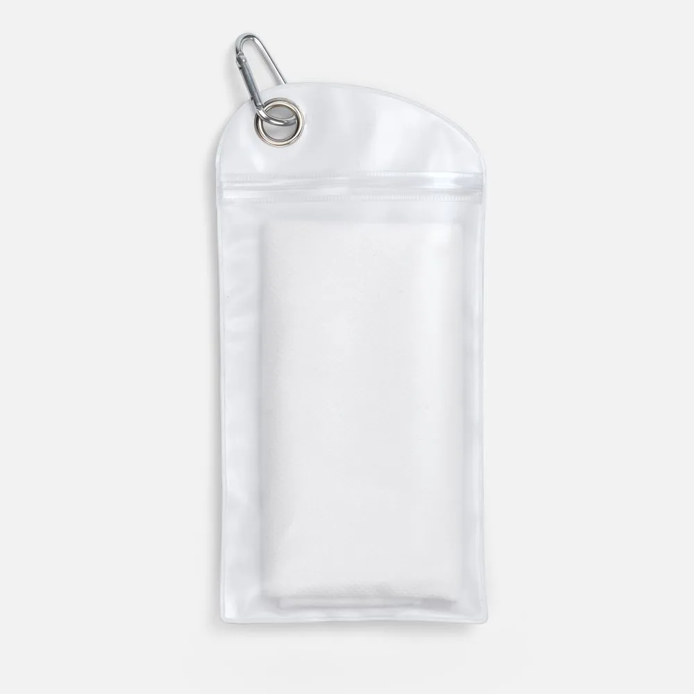 Охлаждающее полотенце Baffin, белое заказать онлайн с вашим дизайном на заказ в Москве и области