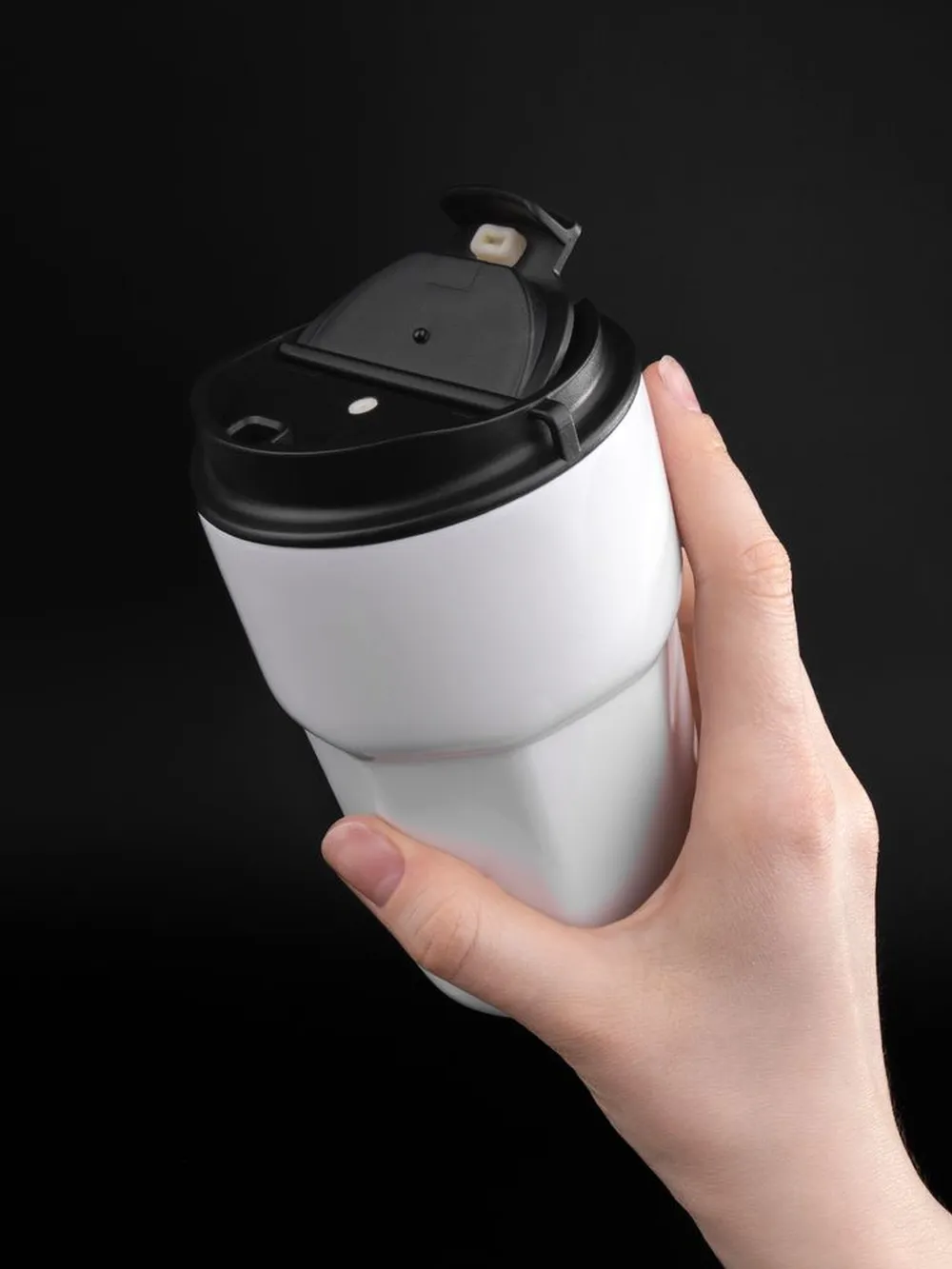 Термостакан Freshbrew, белый заказать онлайн с вашим дизайном на заказ в Москве и области