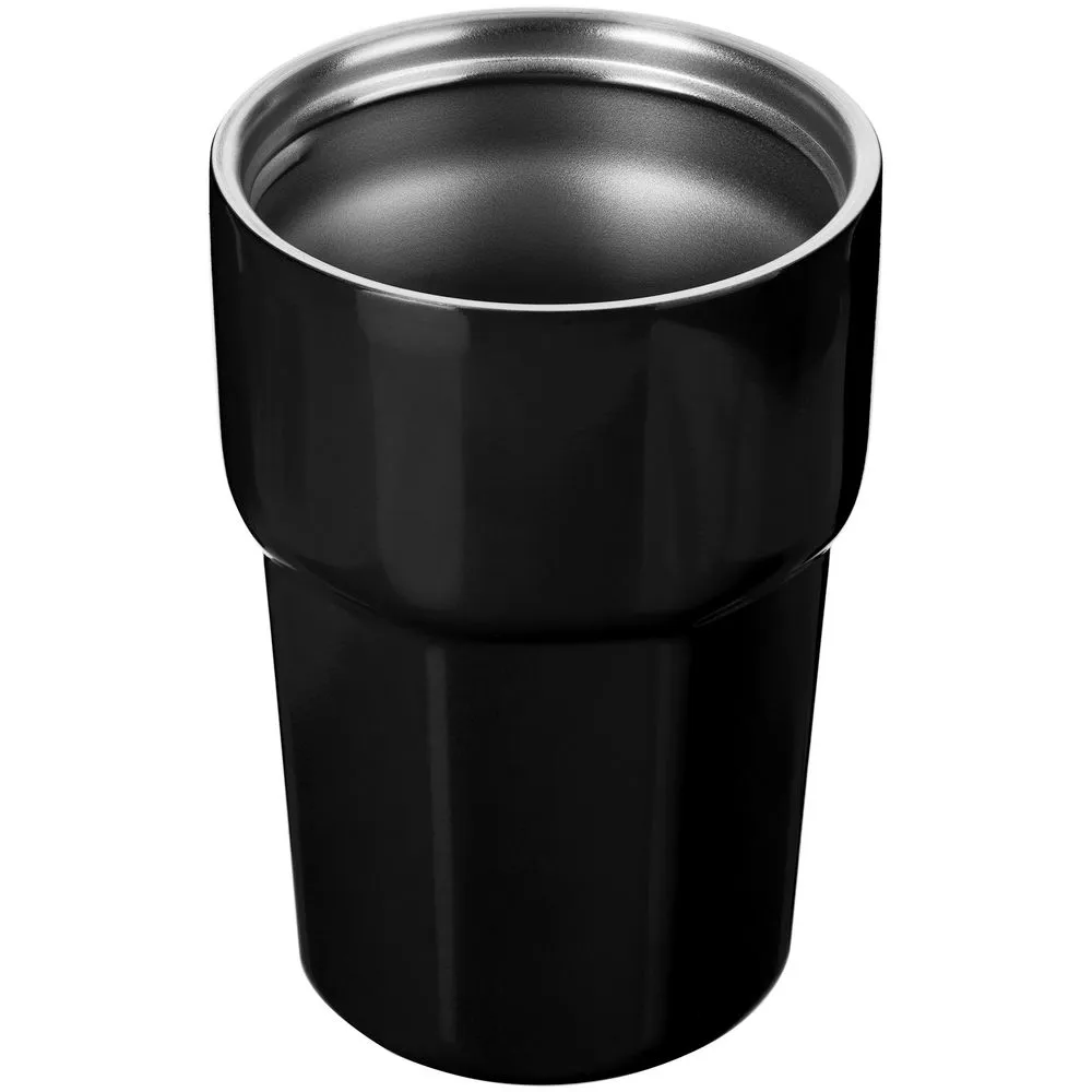 Термостакан Freshbrew, черный заказать онлайн с вашим дизайном на заказ в Москве и области