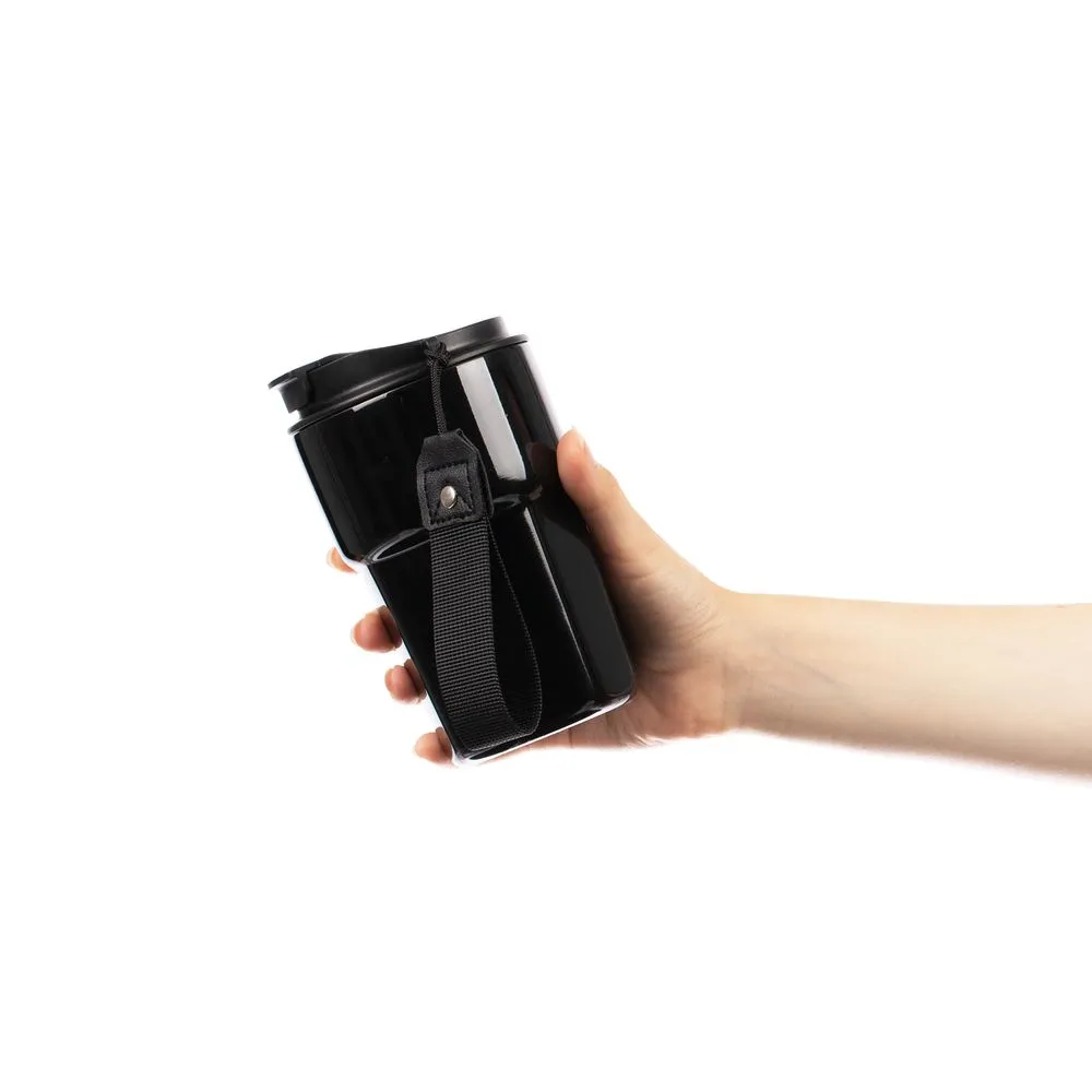 Термостакан Freshbrew, черный заказать онлайн с вашим дизайном на заказ в Москве и области