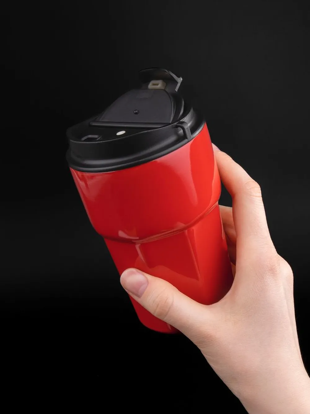 Термостакан Freshbrew, красный заказать онлайн с вашим дизайном на заказ в Москве и области