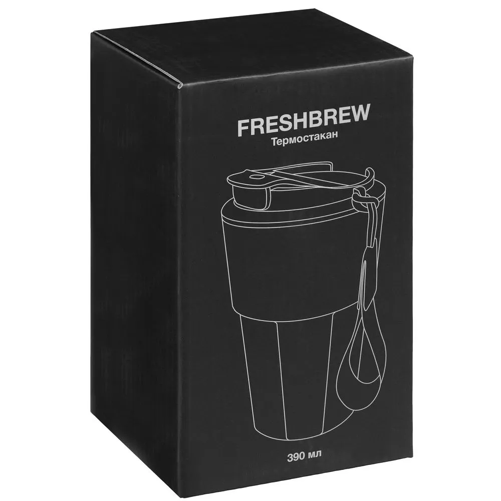 Термостакан Freshbrew, красный заказать онлайн с вашим дизайном на заказ в Москве и области