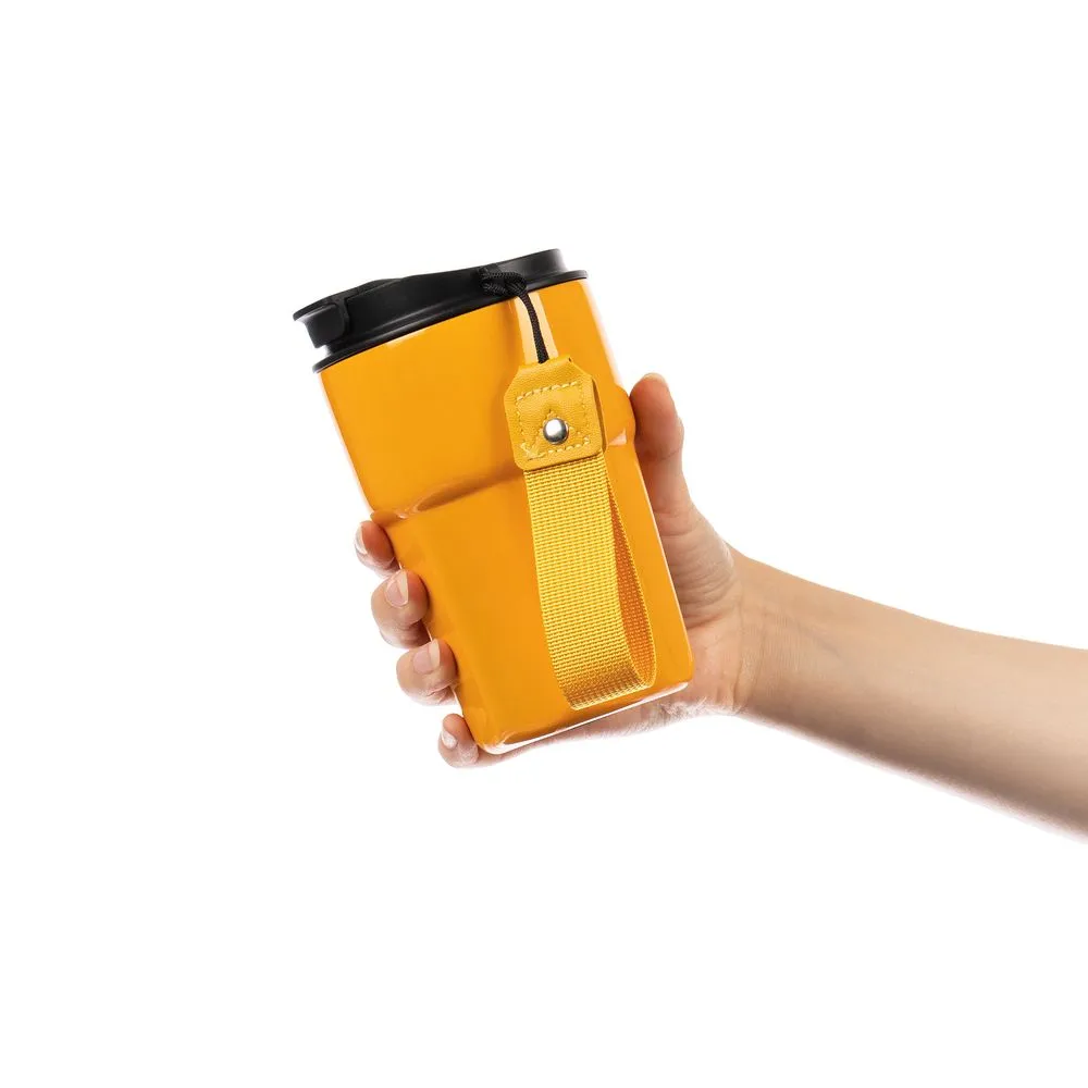 Термостакан Freshbrew, оранжевый заказать онлайн с вашим дизайном на заказ в Москве и области