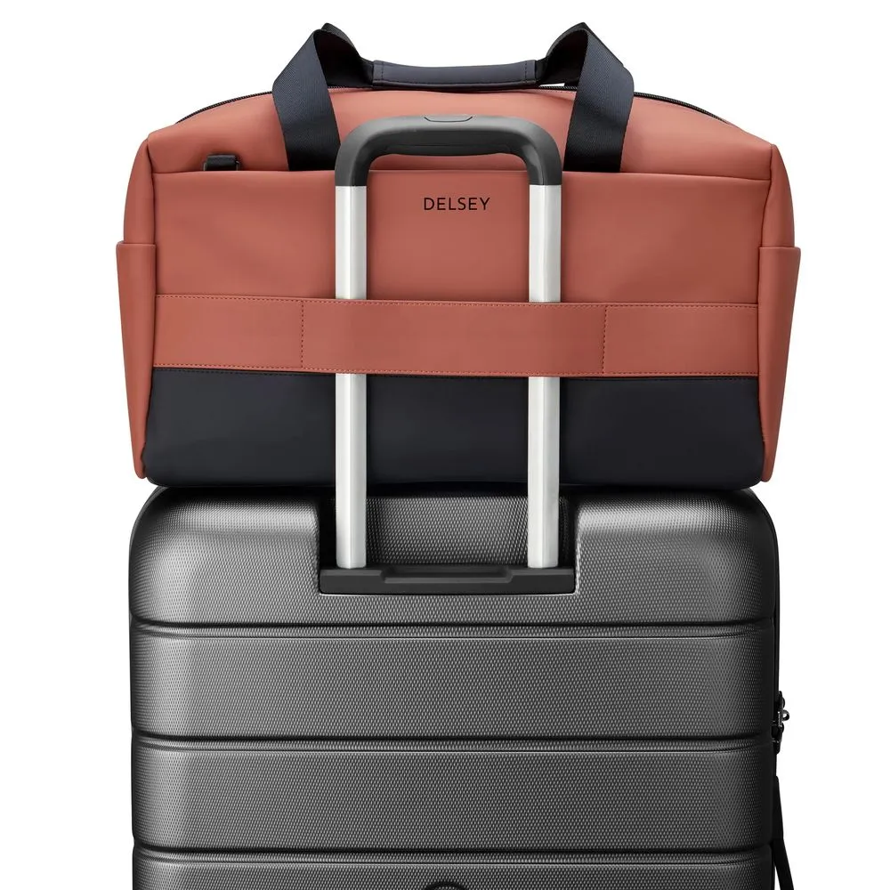 Сумка дорожная Turenne S, красно-коричневая заказать онлайн с вашим дизайном на заказ в Москве и области