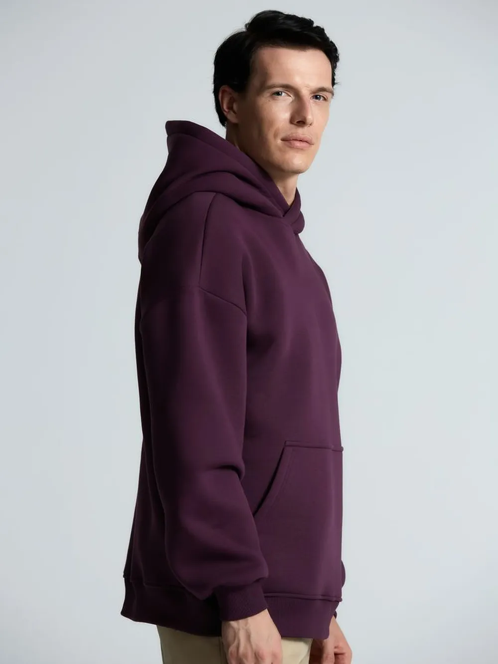 Худи Kulonga Oversize, фиолетовое, размер M/L заказать онлайн с вашим дизайном на заказ в Москве и области