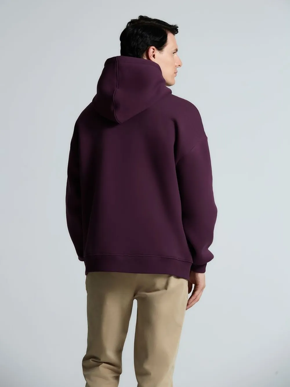 Худи Kulonga Oversize, фиолетовое, размер M/L заказать онлайн с вашим дизайном на заказ в Москве и области