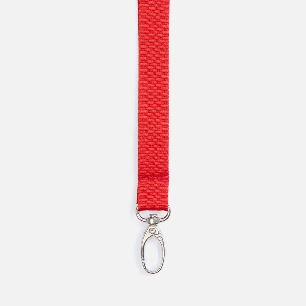 Лента для бейджа Pin, красная заказать онлайн с вашим дизайном на заказ в Москве и области