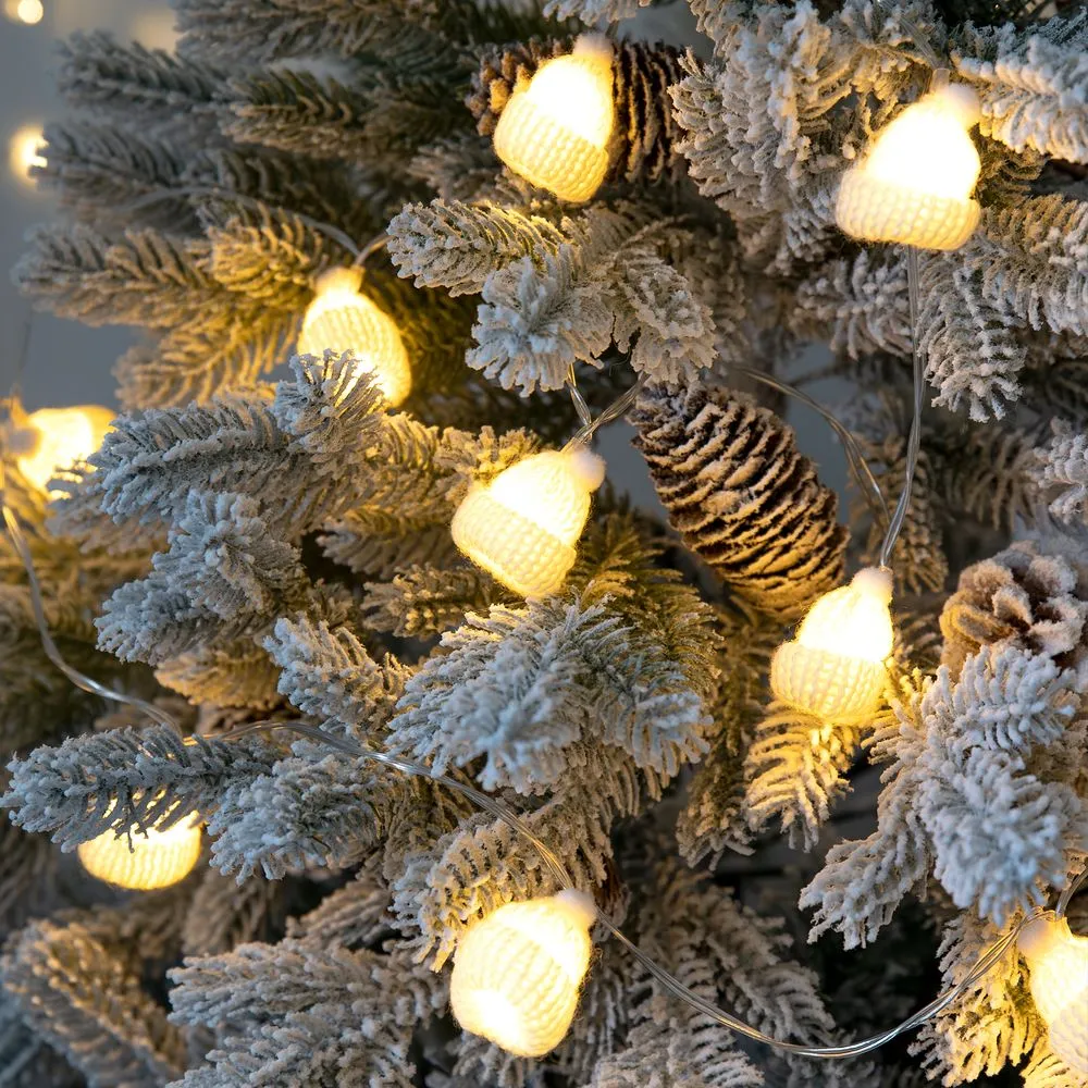 Гирлянда Cosy Poms, белая заказать онлайн с вашим дизайном на заказ в Москве и области