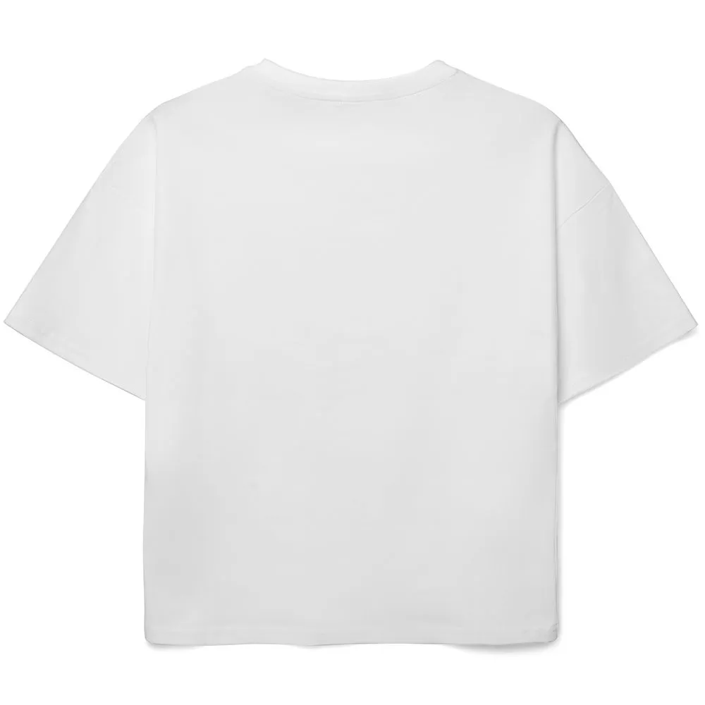 Футболка детская оверсайз Teezer, белая, 14 лет заказать онлайн с вашим дизайном на заказ в Москве и области