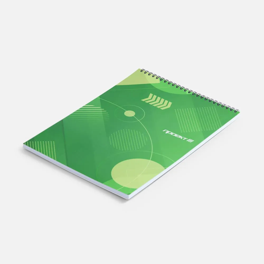Блокнот на заказ Sketch Print M, без линовки заказать онлайн с вашим дизайном на заказ в Москве и области