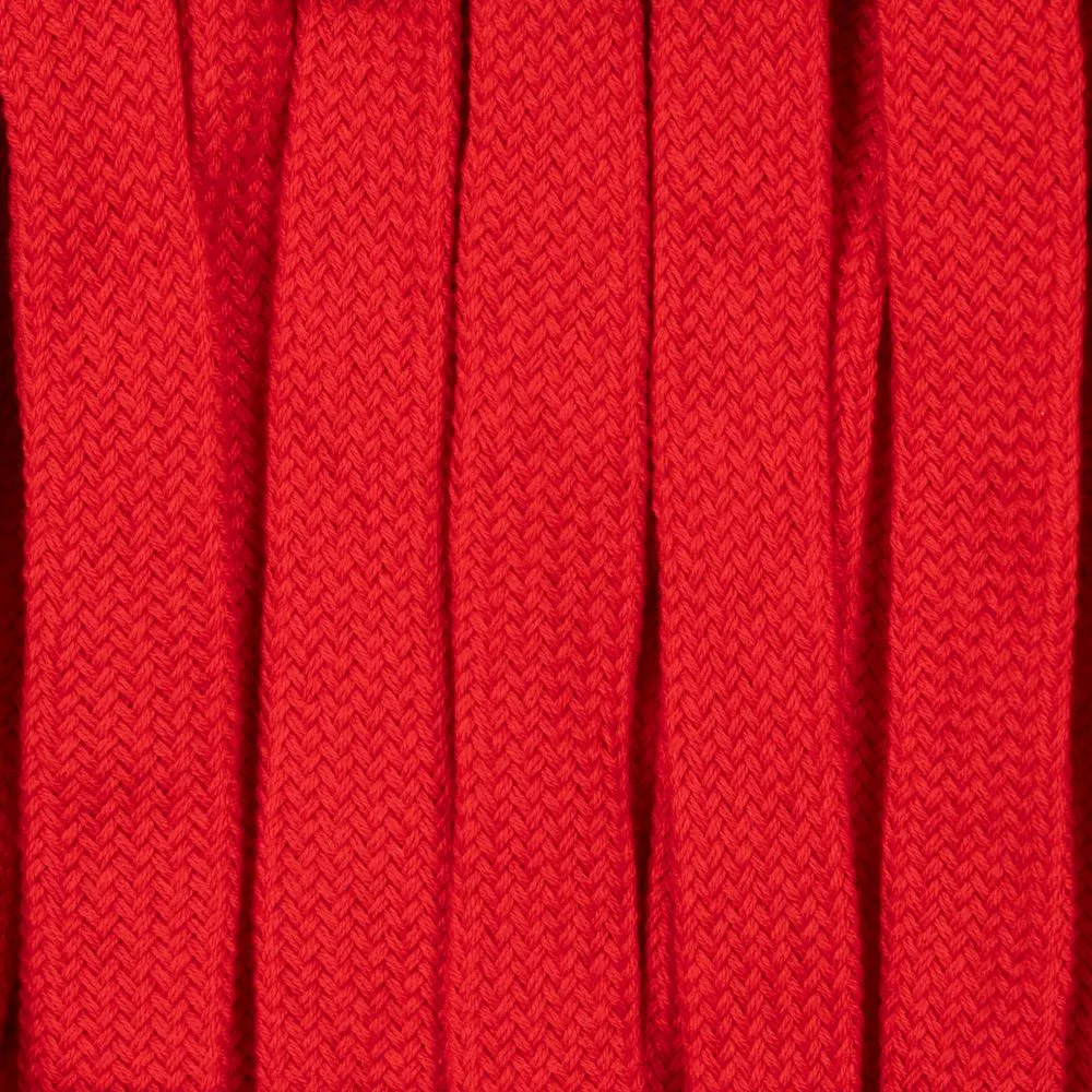 Плоский шнур Cord M, красный, 100 см заказать онлайн с вашим дизайном на заказ в Москве и области