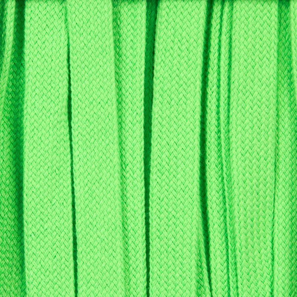 Плоский шнур Cord M, зеленый неон, 60 см заказать онлайн с вашим дизайном на заказ в Москве и области