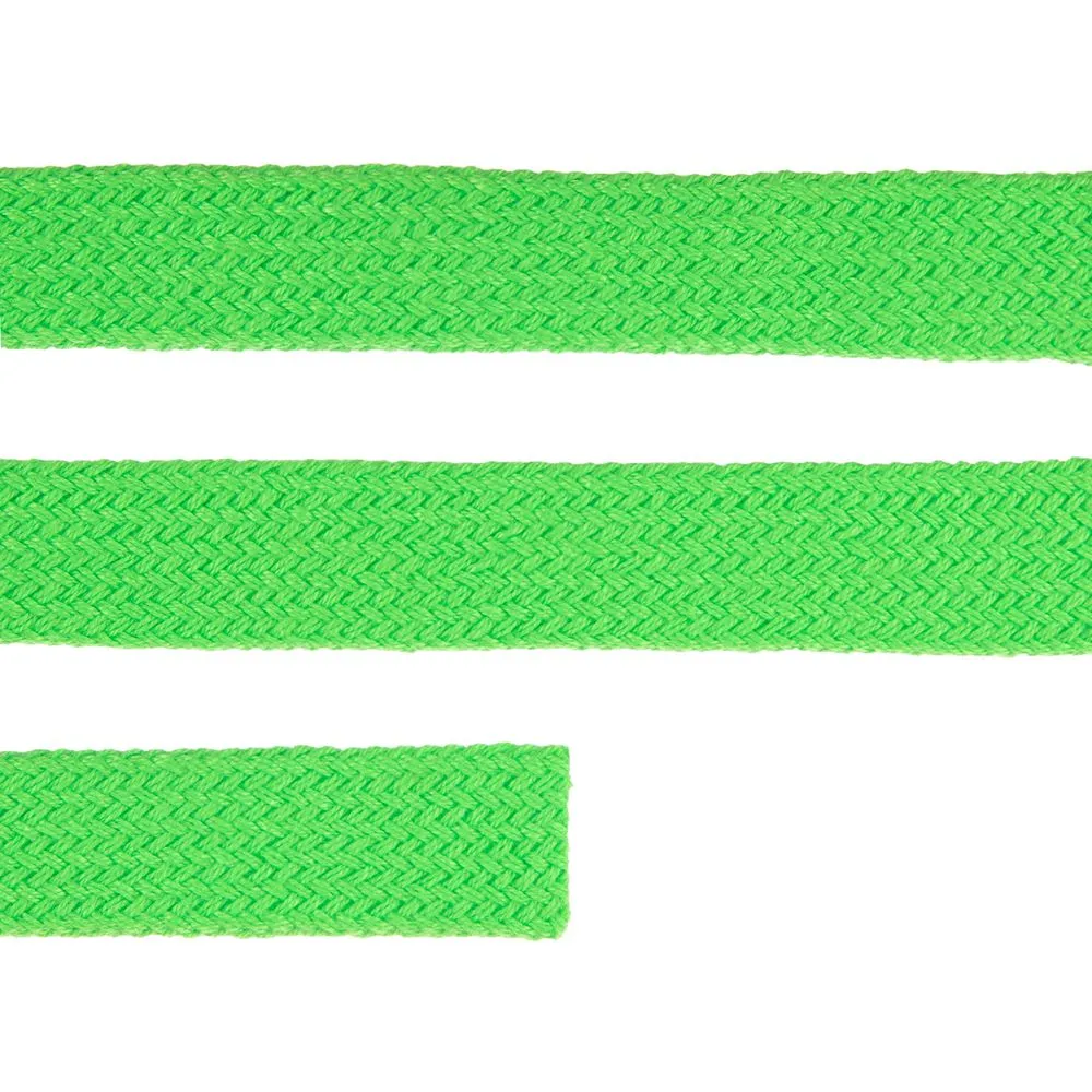 Плоский шнур Cord M, зеленый неон, 60 см заказать онлайн с вашим дизайном на заказ в Москве и области