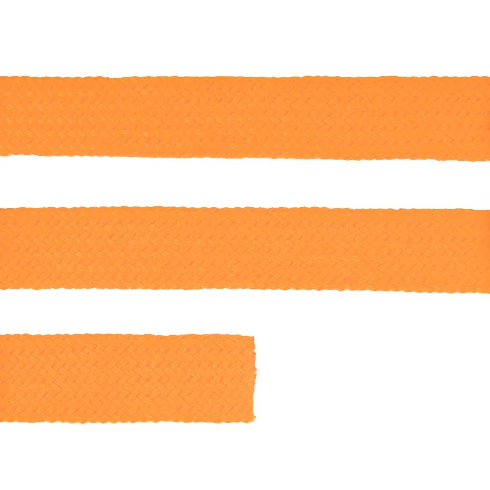 Плоский шнур Cord L, оранжевый неон, 130 см заказать онлайн с вашим дизайном на заказ в Москве и области