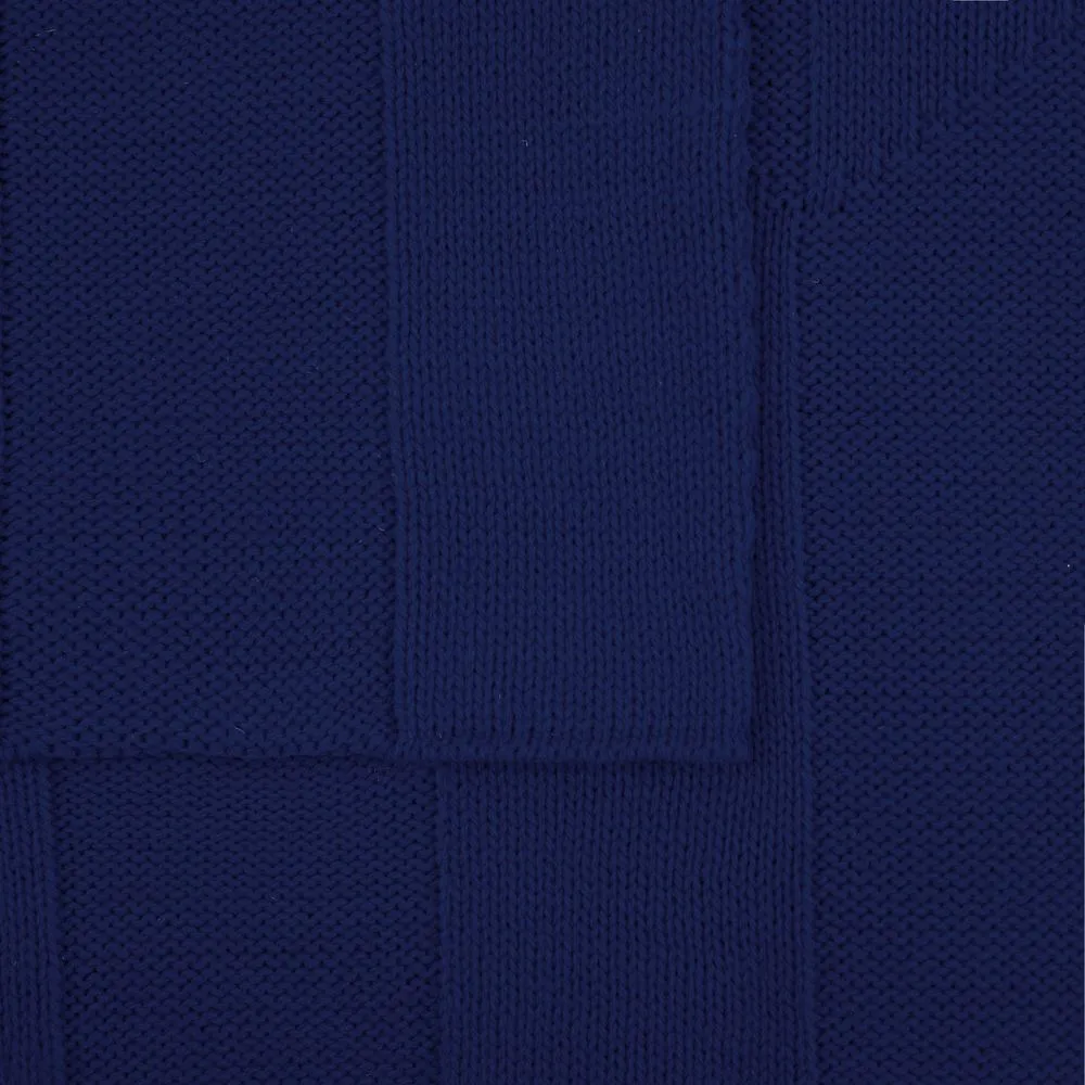 Плед Rombus, темно-синий (сапфир) заказать онлайн с вашим дизайном на заказ в Москве и области